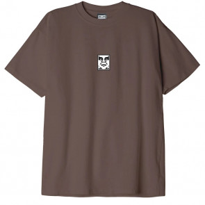 OBEY T-SHIRT UOMO ICON HEAVYWIGHT TEE SILT