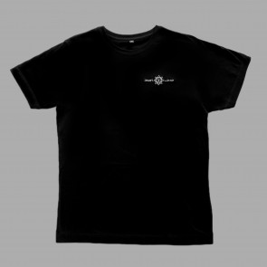 EAST WIND T-SHIRT UOMO RICAMO BLACK