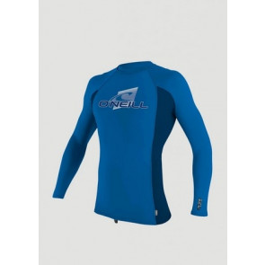 O'NEILL LICRA BAMBINO PREMIUM SKINS LONG-SHIRT RASH GUARD OCEAN/ABYSS/OCEAN