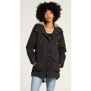 VOLCOM GIACCA DONNA WALK ON BY 5K PARKA BLACK