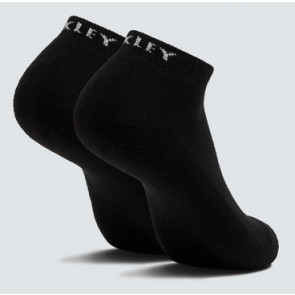 OAKLEY CALZE SHORT SOLID SOCKS BLACKOUT (3PZ.)