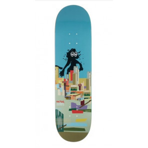 KROOKED SKATEBOARD NATAS ART BY NATAS 8.38"