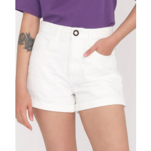 VOLCOM SHORT DONNA WEELLOW DENIM SHORT STAR WHITE