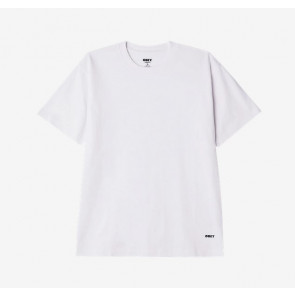 OBEY T-SHIRT UOMO STANDARD TEE WHITE