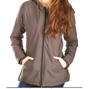 IRIEDAILY GIACCA DONNA KISHORY 2FRESH JACKET DARK OLIVE