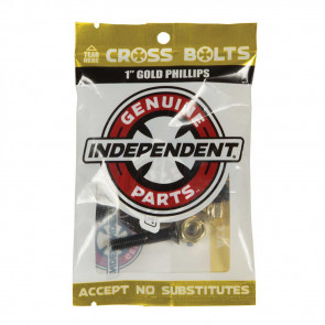 INDEPENDENT VITI GENUINE PHILLIPS HARDWARE 8 PZ. 1" GOLD