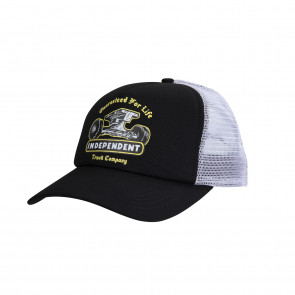 INDEPENDENT CAPPELLINO GFL TRUCK CO. TRUCKER BLACK WHITE