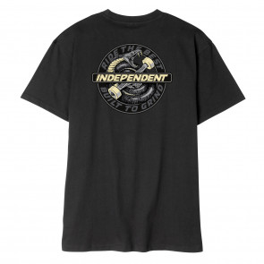 INDEPENDENT T-SHIRT UOMO SPEED SNAKE BLACK