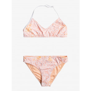 ROXY BIKINI BAMBINA JOYFUL RIDE FLAX HYBISCUS