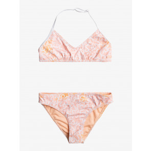 ROXY BIKINI BAMBINA JOYFUL RIDE FLAX HYBISCUS