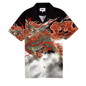 DOOMSDAY CAMICIA UOMO KIRIN SHIRT AOP