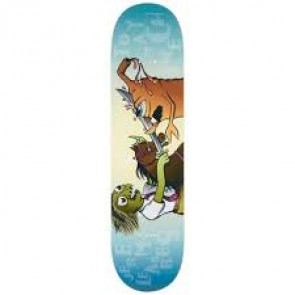 TOY MACHINE TAVOLA SKATEBOARD LEABRES SLASH 8.0"