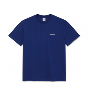 POLAR T-SHIRT UOMO LIFE IN A BUBBLE DEEP ROYAL BLUE