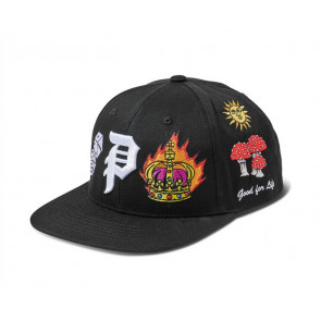 PRIMITIVE CAPPELLINO SIGNS SNAPBACK BLACK