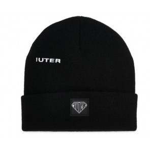 IUTER BERRETTO BEANIE LOGO BLACK