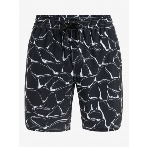 QUIKSILVER BOARDSHORT UOMO MERCURY STRAIGHT 19" BLACK MERCURY