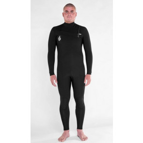 VOLCOM MUTA UOMO MODULATOR 4/3MM CHEST ZIP BLACK