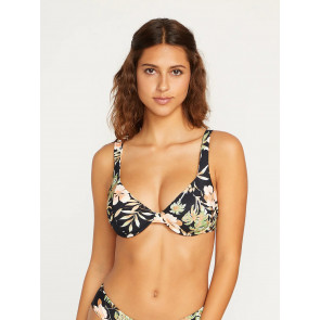 VOLCOM BIKINI DONNA FOR THE TIDE BLACK COMBO