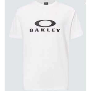 OAKLEY T-SHIRT UOMO O BARK 2.0 WHITE BLACK