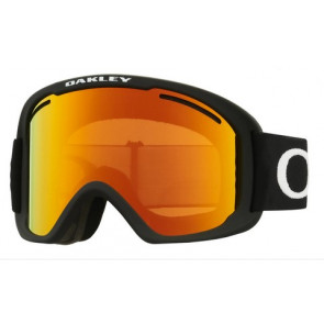 OAKLEY MASCHERA SNOWBOARD O-FRAME 2.0 PRO XL MATTE BLACK / FIRE IRIDIUM ( 2 LENS INCLUDED) PERSIMMON
