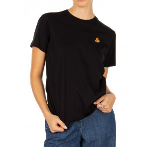 IRIEDAILY T-SHIRT DONNA PIZZA LOVE BLACK