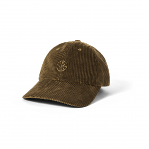 POLAR CAPPELLINO STROKE LOGO CORD CAP BRASS