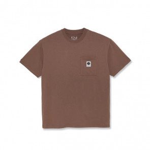 POLAR T-SHIRT UOMO POCKET TEE RUST