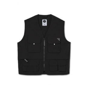 POLAR GIACCA UOMO UTILITY VEST BLACK