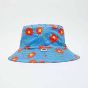 OBEY CAPPELLO PESCATORE POLLEN BUCKET SKY BLUE MULTI