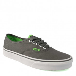 VANS SCARPE UOMO AUTHENTIC (POP) CHARCOAL GRAY/GREEN