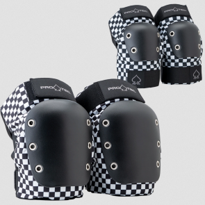 PRO-TEC PADS STREET KNEE/ELBOW PAD SET CHECKER