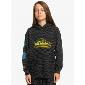 QUIKSILVER FELPA RAGAZZO RADICAL TIMES BLACK