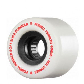 POWELL PERALTA RUOTE SNAKES  69MM 75A WHITE