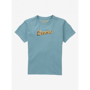 BURTON T-SHIRT BAMBINO MS RETRO MTN STONE BLUE