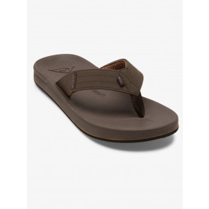 QUIKSILVER SANDALI UOMO RIVI III BROWN