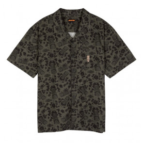 SANTA CRUZ CAMICIA UOMO ROSKOOP VOODOO ROOM BLACK
