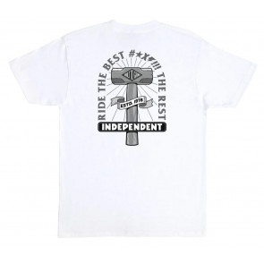 INDEPENDENT T-SHIRT UOMO RTB SLEDGE WHITE