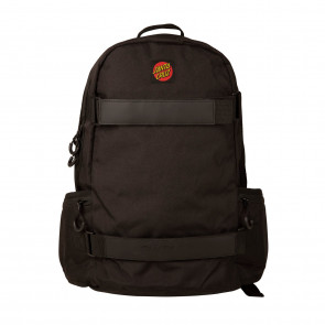 SANTA CRUZ ZAINO CLASSIC LABEL SKATEPACK BLACK