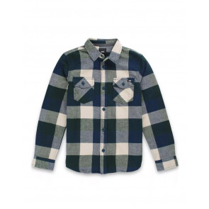 VANS CAMICIA RAGAZZO BOX FLANNEL DRESS BLUES SCARAB