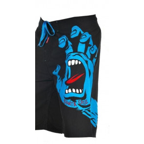 SANTA CRUZ BOARDSHORT RAGAZZO SCREAMING HAND BOARDIE BLACK
