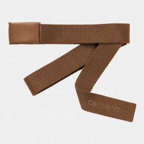 CARHARTT WIP CINTURA UOMO SCRIPT BELT TONAL HAMILTON BROWN