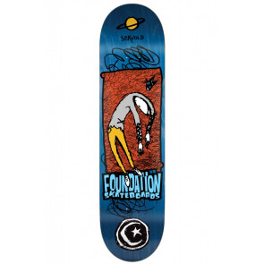 FOUNDATION TAVOLA SKATEBOARD SERVOLD PLANET SATURN 8.0"