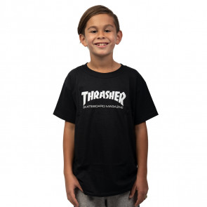 THRASHER T-SHIRT RAGAZZO SKATE MAG BLACK