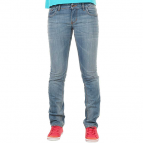 VANS JEANS PANTALONI DONNA SKINNY LIGHT BLUE 14"