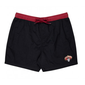 SANTA CRUZ BOARDSHORT UOMO GUZMAN SKULL SWIMSHORT 17" BLACK