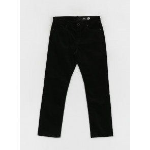 VOLCOM PANTALONI UOMO SOLVER 5 POCKET CORDUROY BLACK