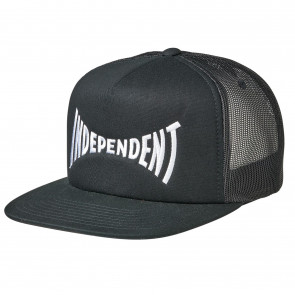 INDEPENDENT CAPPELLINO SPAN MESH TRUCKER BLACK GREY