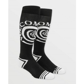 VOLCOM CALZE SPIRAL OVER THE CALF SOCK BLACK
