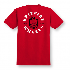 SPITFIRE T-SHIRT RAGAZZO BIGHEAD CLASSIC RED WHITE