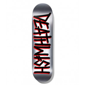 DEATHWISH TAVOLA SKATEBOARD DEATHSPRAY BLACK SILVER FOIL 8,25" 